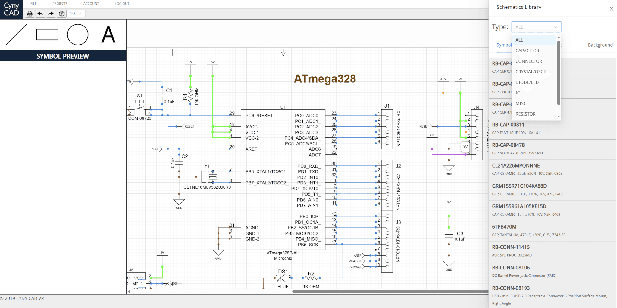 Schematic tool developed with MegaGrant Funds